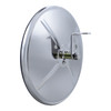 8-1/2" Chrome 320R Convex Mirror - Centered Mounting Stud