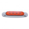 4 LED Reflector Light (Clearance/Marker) - Red LED/Red Lens