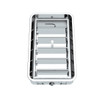 Chrome Plastic A/C Vent For 1989-2010 Freightliner FLD/Classic - Center Dash