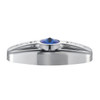 Trailer Brake Cover W/Crystal For Freightliner Century 1996-2011, Columbia 2001-2017- Blue Crystal