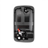 Black Plastic Exterior Door Handle For 2008-2017 Isuzu NPR - Driver