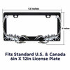 Scorpion License Plate Frame - Chrome