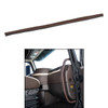 35" Driver Assist Grab Bar Cover - Brown Engineered Leather
