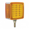 39 LED Reflector Double Face Turn Signal Light (Passenger) - Amber & Red LED/Amber & Red Lens