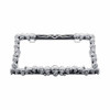 Skull License Plate Frame - Chrome