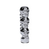 1/2"-13 Thread-On 3 Skull Shift Knob-Chrome
