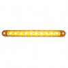 10 LED 6-1/2" Turn Signal Light Bar - Amber LED/Amber Lens (Bulk)