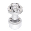 Skull Thread-On Gearshift Knob With 13/15/18 Speed Adapter - Chrome