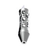 Daytona Style Spike Grip Handle With Beer Tap Adapter - Chrome