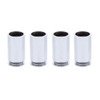 Chrome Bullet Casing Valve Caps (4-Pack)