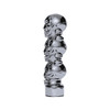 1/2"-13 Thread-On 3 Skull Candy Color Shift Knob-Liquid Silver