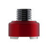 M30X3.5 Thread-On Shift Knob Mounting Adapter For Eaton Fuller Style 9/10 Shifter - Candy Red