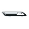 41182-UP CHROME INTERIOR DOOR HANDLE TRIM FOR PETERBILT 389 (2008-2023), 386 (2006-2016), AND 387 (2006-2011) (PAIR)