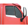 29046-UP STAINLESS PETERBILT 387, 2011+ PETERBILT 587 & KENWORTH T700 DOOR WINDOW ACCENT