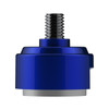 1/2"-13 Thread-On Shift Knob Mounting Adapter For Eaton Fuller Style 13/15/18 Shifter - Indigo Blue (Bulk)
