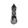 Thread-On Daytona Style Spike Gearshift Knob With LED 9/10 Speed Adapter - Black/White LED
