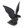 Die-Cast American Eagle Hood Ornament - Matte Black