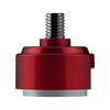 1/2"-13 Thread-On Shift Knob Mounting Adapter For Eaton Fuller Style 13/15/18 Shifter - Candy Red (Bulk)