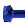 Ace Of Spades Air Valve Knob - Indigo Blue With Gloss Black Inlay