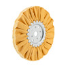 8" Yellow Treated Airway Buff - 3/4" Arbor