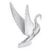 Die-Cast Swan Hood Ornament - Chrome