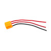 3-Wire Universal 9003 & H4 High Temp (300°C) Halogen Sealed Beam Headlight Connector, 1 Pc.