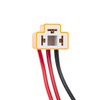 3-Wire Universal 9003 & H4 High Temp (300°C) Halogen Sealed Beam Headlight Connector, 1 Pc.