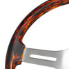 18" Flame Steering Wheel With Matching Flame Bezel