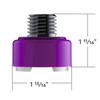 M30X3.5 Thread-On Shift Knob Mounting Adapter For Eaton Fuller Style 9/10 Shifter - Candy Purple