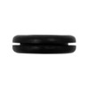 1" Mounting Hole Black Vinyl Grommet (4-Pack)