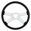 18" Carbon Black Steering Wheel