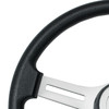 18" Polyurethane Rim 4 Spoke Steering Wheel With Horn Bezel