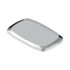 41185-UP CHROME RECTANGULAR SPEAKER COVER FOR PETERBILT 389 (2008+), 388 (2008-2014),& 335 (2006-2014)
