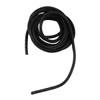 1/4" I.D. Black Flex-Guard Convoluted Split Seam Tubing, 14 Ft.