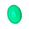 37059-UP ROUND MAP LIGHT LENS FOR 2006+ PETERBILT - GREEN