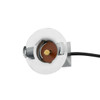 1-Wire Universal Single Contact Instrument Panel & License Plate Light Socket w/ Spring Clip Mount, 1 Pc.
