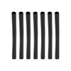 3/16" I.D. Black Heat Shrink Tubing, 4" Long (7-Pack)
