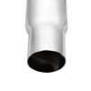 6" Bull Reduce To 5" OD Bottom Exhaust - 36" L