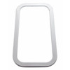 21741B-UP STAINLESS STEEL EXTERIOR VIEW WINDOW TRIM FOR 2005+ PETERBILT (BULK)