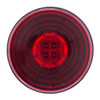 36564-UP 13 LED 4" ROUND ABYSS LIGHT (STOP, TURN & TAIL) - RED LED/RED LENS