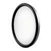 60025-UP 8-1/2" 430 Stainless Steel Heated 320R Convex Mirror