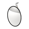 86503-UP 8-1/2" 430 Stainless Steel Convex Mirror With LED - Driver