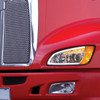 32780-UP CHROME PROJECTION HEADLIGHT WITH LED TURN SIGNAL & POSITION LIGHT FOR 2008-2017 KENWORTH T660 - PASSENGER