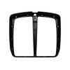 21056-UP SATIN BLACK GRILLE WITHOUT BUG SCREEN FOR 2008-2016 KENWORTH T660