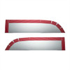 29057-UP STAINLESS 8" CHOPPED WINDOW TRIM FOR KENWORTH T680/T880 TRUCKS