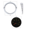 41443-UP CHROME SPEED/TACHOMETER GAUGE BEZEL FOR AUSTRALIAN KENWORTH