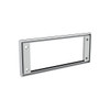 40998-UP CHROME PLASTIC A/C CONTROL DASH PANEL BEZEL FOR KENWORTH W900 (1990-2005) & T800 (1986-2005)