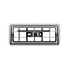 41104-UP CHROME PLASTIC A/C VENT FOR 2002+ KENWORTH - CENTER