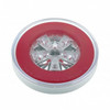 36922-UP 18 LED 4" Round GloLight (Stop, Turn & Tail) - Red LED/Red Lens (Card)