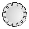 42523-UP CHROME PLASTIC FUEL CAP COVER FOR KENWORTH - NO LOCKING